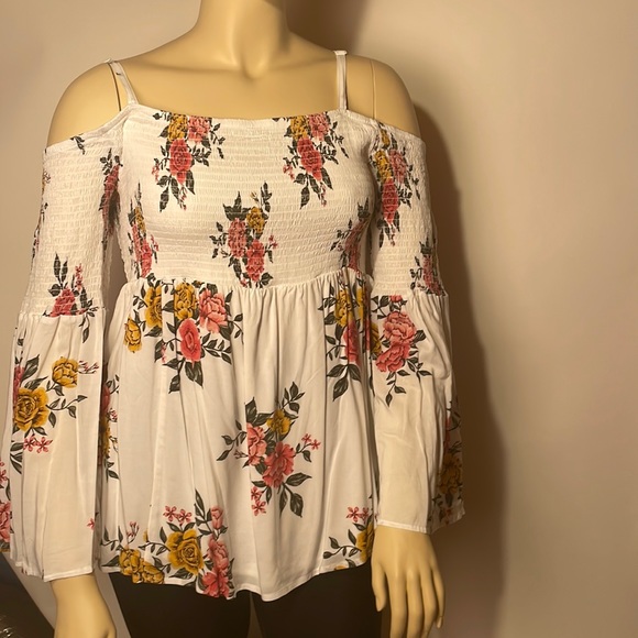 torrid Tops - Off shoulder bell sleeve top